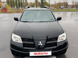 2008 Mitsubishi Outlander I, чёрный, 800000 рублей, вид 3