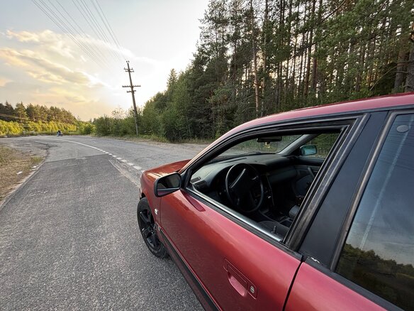 1992 Audi 100 IV (C4), красный, 240000 рублей - вид 16