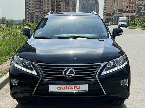 2012 Lexus RX 350 III Рестайлинг, чёрный, 2600000 рублей - вид 3