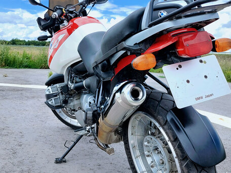 1998 BMW R 1100 GS, красный, 600000 рублей, вид 4