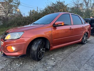 2014 Lada (ВАЗ) Granta Sport I, оранжевый, 650000 рублей, вид 4