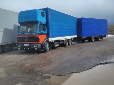1996 Mercedes-Benz SK, синий, 1000000 рублей, вид 1