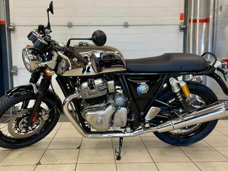 2025 Royal Enfield Continental GT, серебристый, 746000 рублей, вид 2