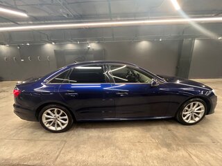 2020 Audi A4 45 TFSI V (B9) Рестайлинг, синий, 3650000 рублей, вид 3
