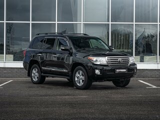 2012 Toyota Land Cruiser 200 Series Рестайлинг 1, чёрный, 3415000 рублей, вид 1