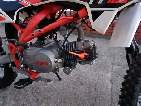 2024 Kayo Basic TT125EM, белый, 70000 рублей, вид 5