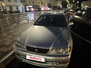 1996 Toyota Mark II VIII (X100), серебристый, 1000000 рублей, вид 3