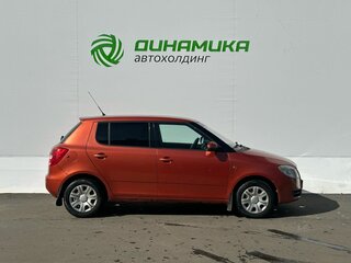 2009 Skoda Fabia II, оранжевый, 299000 рублей, вид 4