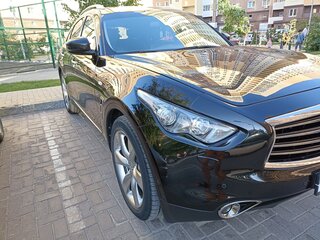 2015 Infiniti QX70, чёрный, 3400000 рублей, вид 4