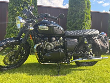 2014 Triumph Bonneville, чёрный, 547000 рублей, вид 2