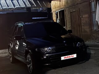 2002 BMW X5 4.6is I (E53), чёрный, 1300000 рублей, вид 1