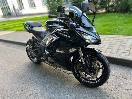 2017 Kawasaki Ninja 1000 SX, чёрный, 850000 рублей, вид 4