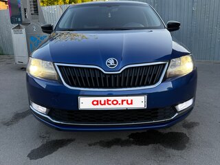 2019 Skoda Rapid I Рестайлинг, синий, 1550000 рублей, вид 3
