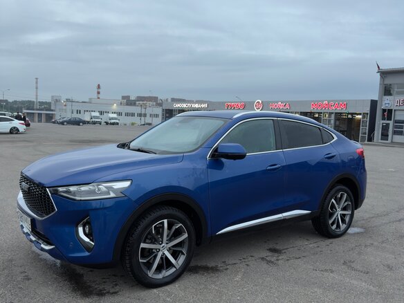 2022 Haval F7x I, синий - вид 5