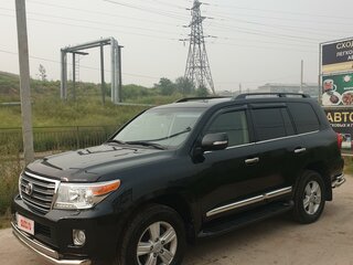 2014 Toyota Land Cruiser 200 Series Рестайлинг 1, чёрный, 5255000 рублей, вид 1