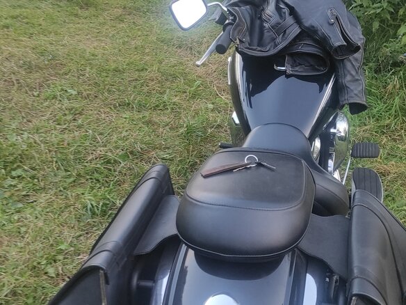 2011 Kawasaki VN900 Vulcan, чёрный, 680000 рублей - вид 2