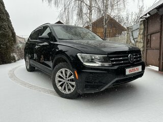 2018 Volkswagen Tiguan Allspace II, чёрный, 2500000 рублей, вид 2