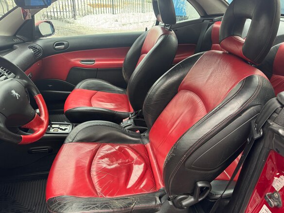 2003 Peugeot 206, красный - вид 10
