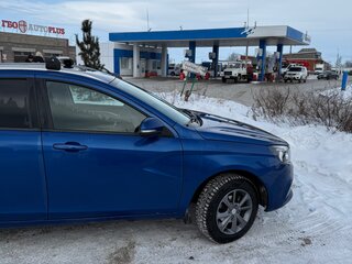 2022 Lada (ВАЗ) Vesta SW I, синий, 1100000 рублей, вид 2