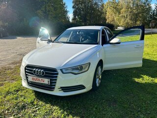 2012 Audi A6 IV (C7), белый, 2090000 рублей, вид 1