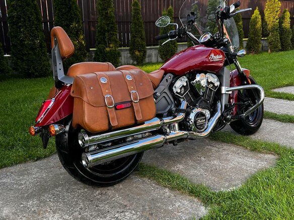 2015 Indian Scout, пурпурный, 800000 рублей - вид 10