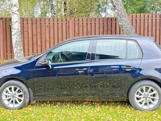 2011 Volkswagen Golf VI, синий, 950000 рублей, вид 4