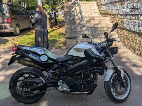 2010 BMW F 800 R, белый, 800000 рублей, вид 2