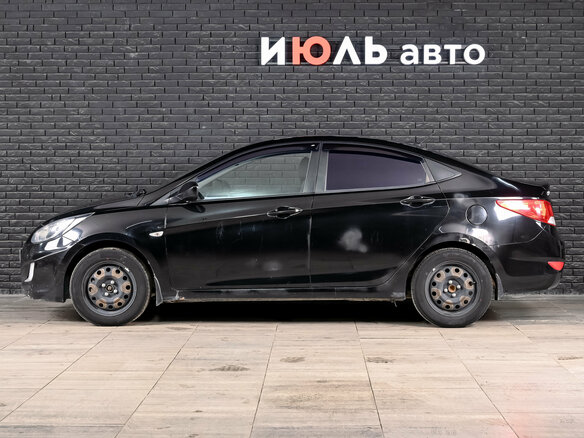 2012 Hyundai Solaris I, чёрный - вид 6