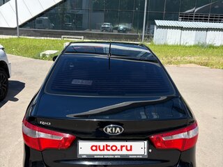 2014 Kia Rio III, чёрный, 950000 рублей, вид 4