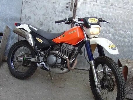 1997 Kawasaki KLX 250, синий, 189000 рублей, вид 1