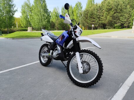 1997 Yamaha DT230 Lanza, синий, 350000 рублей, вид 1