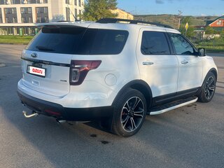 2013 Ford Explorer Sport V, белый, 1850000 рублей, вид 4