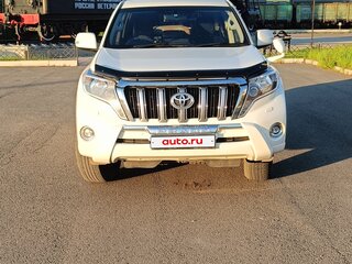 2015 Toyota Land Cruiser Prado 6-speed 150 Series Рестайлинг 1, белый, 3100000 рублей, вид 1