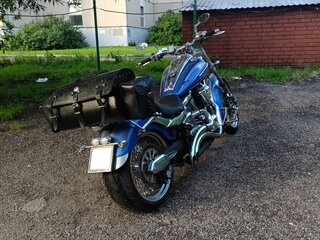 2008 Yamaha XV 1900, синий, 870000 рублей, вид 4