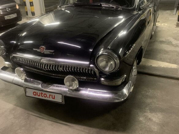 1966 ГАЗ 21 «Волга» 21Р, чёрный - вид 1