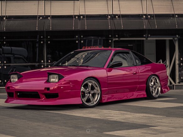 1992 Nissan 200SX S13, розовый