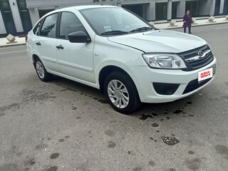 2018 Lada (ВАЗ) Granta I, белый, 600000 рублей, вид 3