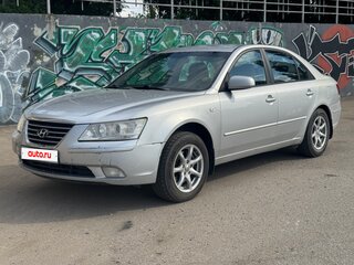 2009 Hyundai Sonata V (NF) Рестайлинг, серебристый, 535000 рублей, вид 2
