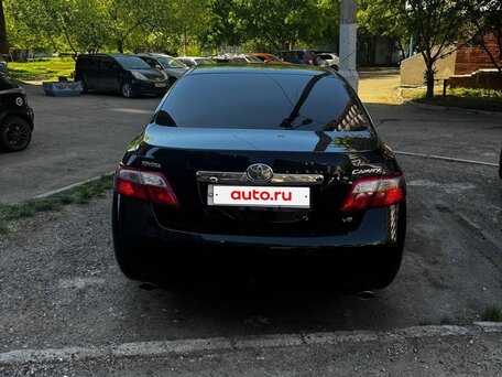 2011 Toyota Camry VI (XV40) Рестайлинг, чёрный, 1350000 рублей, вид 3