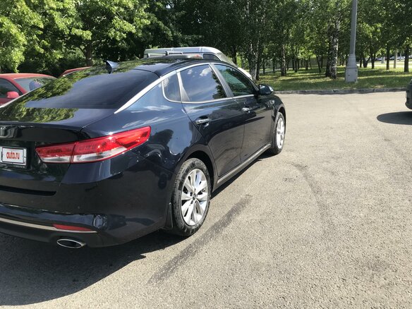 2018 Kia Optima IV, синий, 1750000 рублей - вид 4