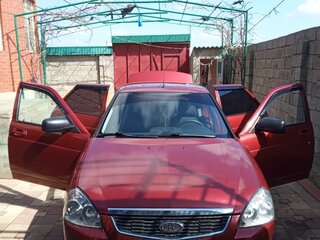 2017 Lada (ВАЗ) Priora I Рестайлинг, красный, 650000 рублей, вид 2