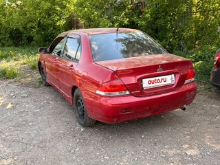 2006 Mitsubishi Lancer IX Рестайлинг, красный, 320000 рублей, вид 2
