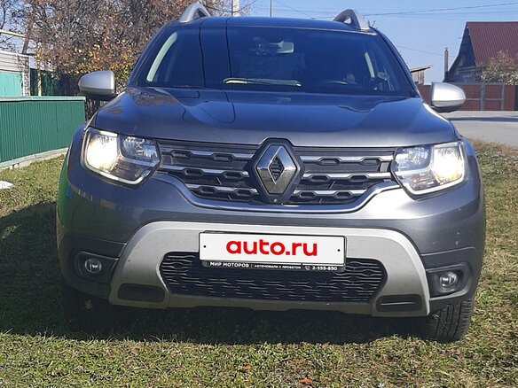 2021 Renault Duster II, серый, 1750000 рублей - вид 2