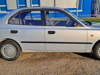 2009 Hyundai Accent ТагАЗ II, серебристый, 510000 рублей, вид 4