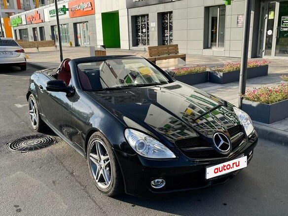 2009 Mercedes-Benz SLK-Класс 280 II (R171) Рестайлинг, чёрный, 2550000 рублей - вид 22