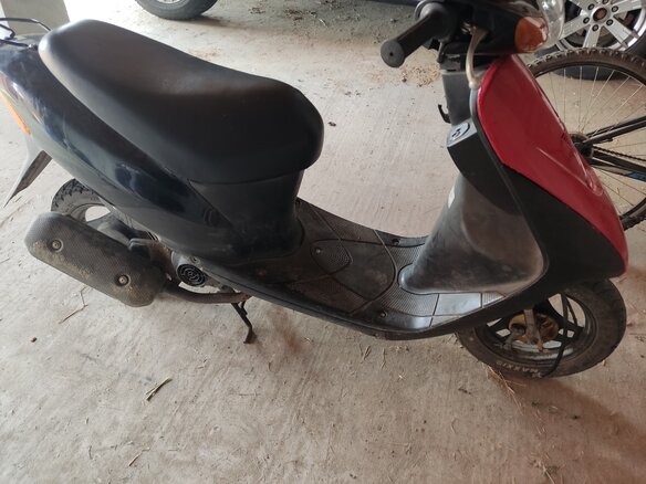 1990 Suzuki Lets 4, чёрный, 55000 рублей - вид 2