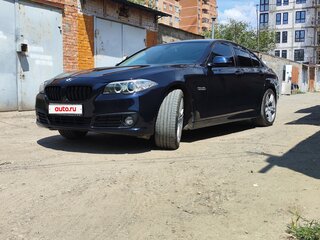 2016 BMW 5 серии 520d VI (F10/F11/F07) Рестайлинг, синий, 3000000 рублей, вид 4