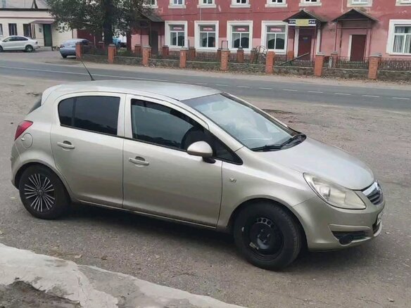 2008 Opel Corsa D, золотистый, 320000 рублей - вид 2
