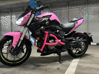 2025 QJMotor SRK 400, розовый, 427000 рублей, вид 4