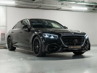 2026 Mercedes-Benz S-Класс 580 Long 4MATIC VII (W223) Рестайлинг, чёрный, 30990000 рублей, вид 3